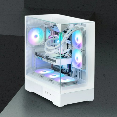 Компютърна кутия Zalman ZM-P40-PRISM-WH (снимка 14)