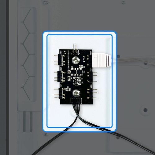 Компютърна кутия Zalman ZM-P40-PRISM-WH (снимка 20)