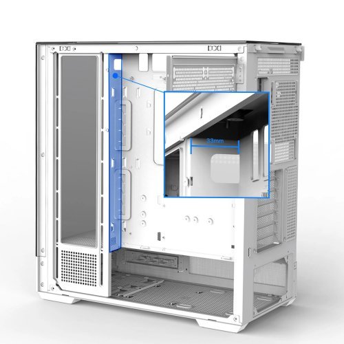 Компютърна кутия Zalman ZM-P40-PRISM-WH (снимка 21)