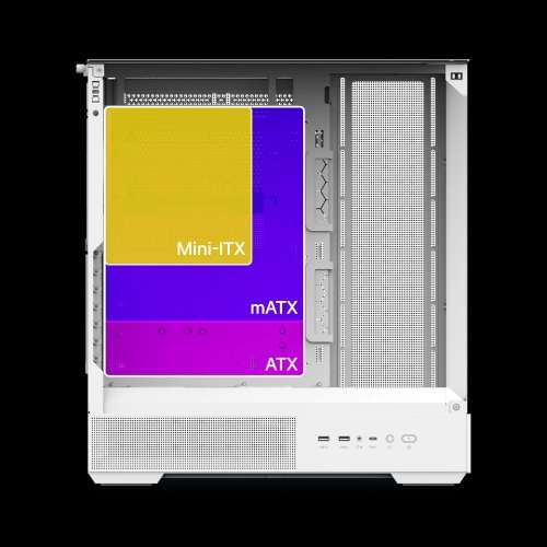 Компютърна кутия Zalman ZM-P40-PRISM-WH (снимка 32)
