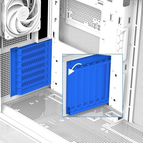 Компютърна кутия Zalman ZM-P40-PRISM-WH (снимка 36)