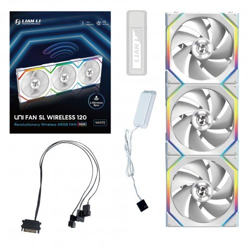 Охлаждане Lian-Li G99.12SL1W3W.00 (снимка 11)