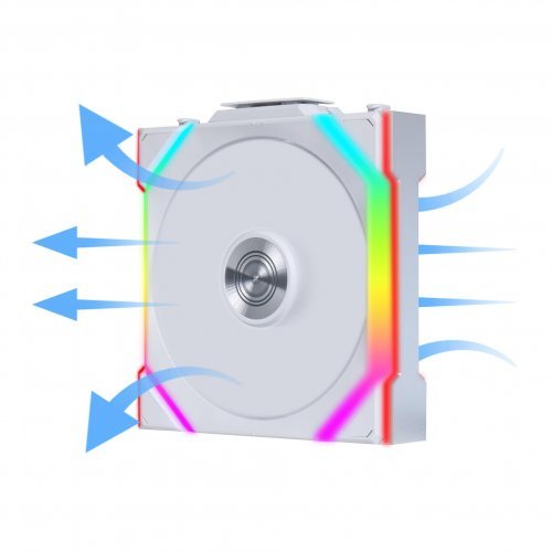 Охлаждане Lian-Li G99.12RSL1W3W.00 (снимка 3)