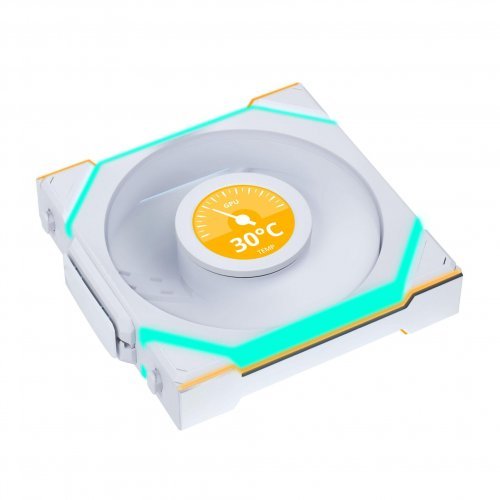 Охлаждане Lian-Li G99.12SLLCD1W1W.00 (снимка 3)