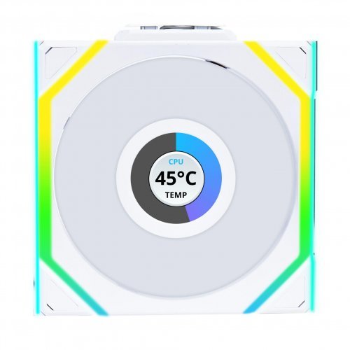 Охлаждане Lian-Li G99.12SLLCD1W3W.00 (снимка 4)