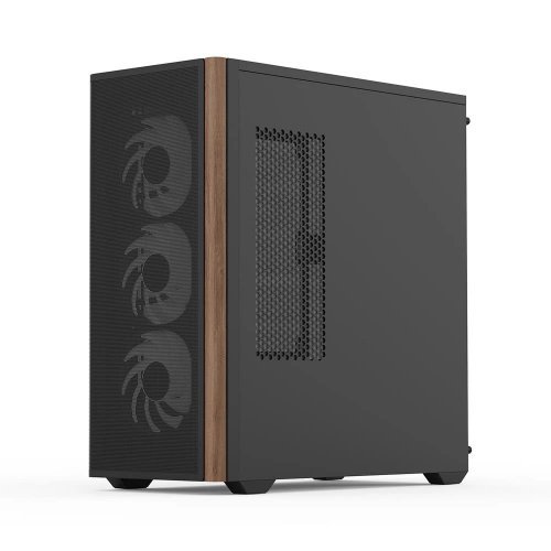 Компютърна кутия AeroCool D501A-G-BK-v2 (снимка 3)