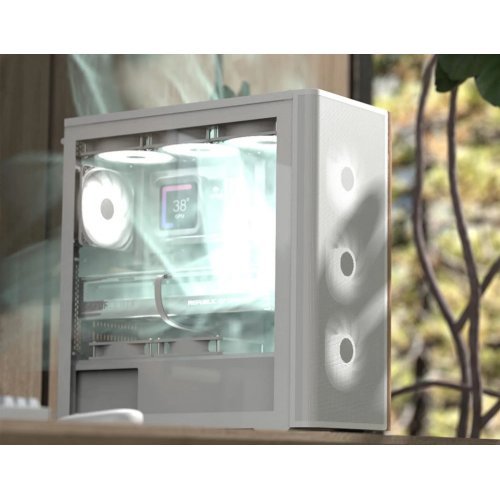 Компютърна кутия AeroCool D501A-G-WT-v2 (снимка 12)