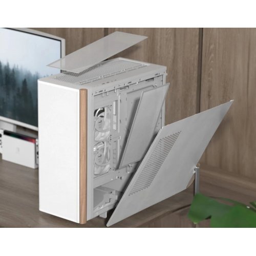 Компютърна кутия AeroCool D501A-G-WT-v2 (снимка 15)