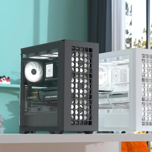 Компютърна кутия AeroCool D502A-G-BK-v1 (снимка 4)