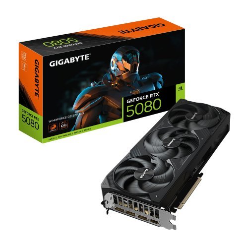 Видео карта Gigabyte GV-N5080WF3OC-16GDv (снимка 9)