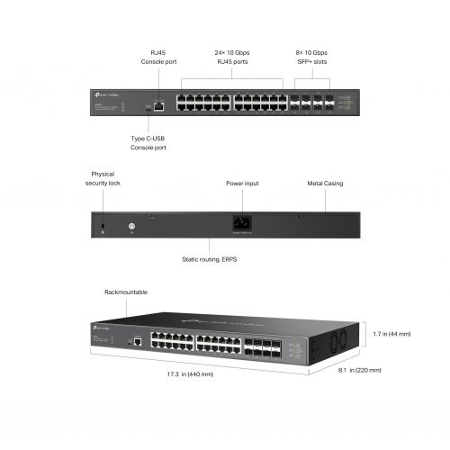Суич TP-Link SX3832 (снимка 9)
