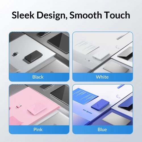 Кутия за диск Orico 25PW1C-C3-BK-EP (снимка 10)