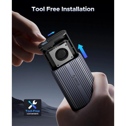 Кутия за диск Orico ACOM2-U4-GY-BP (снимка 9)