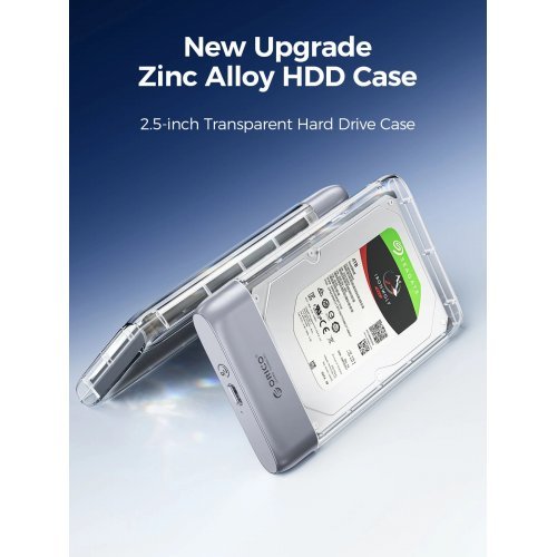 Кутия за диск Orico TX25C3-GY-BP (снимка 3)