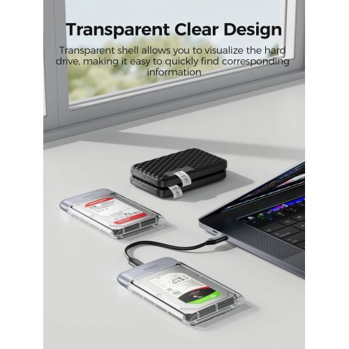 Кутия за диск Orico TX25C3-GY-BP (снимка 5)