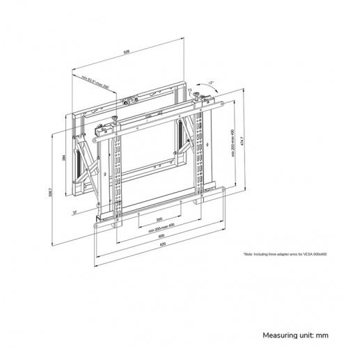 Стойки и стендове > NEOMOUNTS BY NEWSTAR WL95-800BL1 (снимка 13)