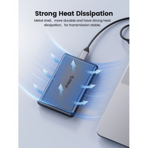 Кутия за диск Orico DDL25-C3-BK-BP (снимка 4)