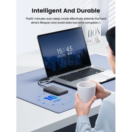 Кутия за диск Orico DDL25-C3-BK-BP (снимка 8)