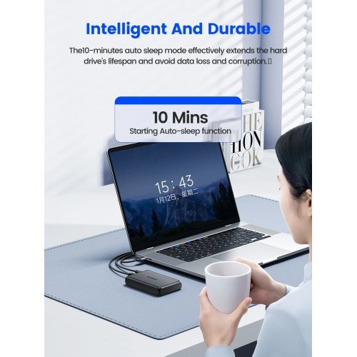 Кутия за диск Orico DDL35-U3-EU-BK-BP-HW (снимка 9)