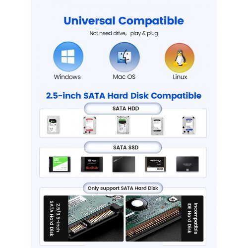 Кутия за диск Orico DDL35-U3-EU-BK-BP-HW (снимка 11)
