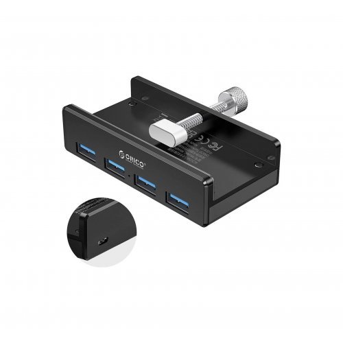 USB хъб Orico MH4PU-P-BK-BP (снимка 1)