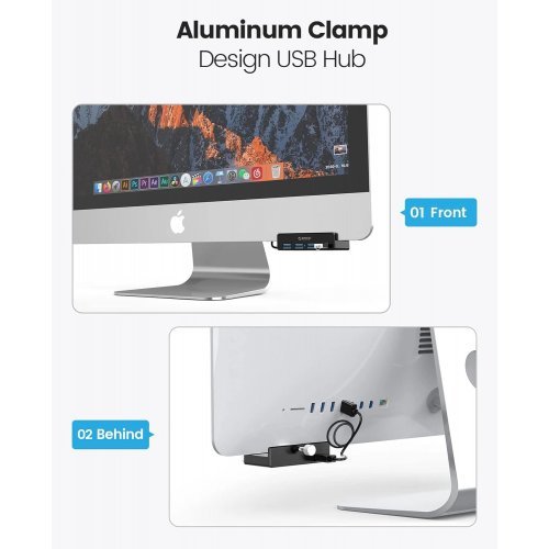 USB хъб Orico MH4PU-P-BK-BP (снимка 5)