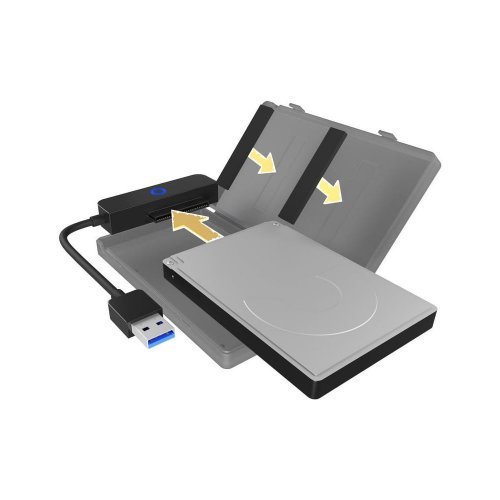 Кутия за диск ICYBOX IB-AC603b-U3 (снимка 2)