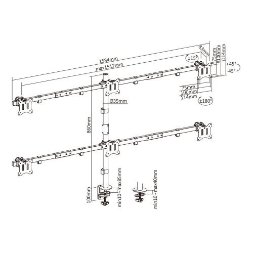 Стойки и стендове > SBOX LCD-352/6-2 (снимка 4)