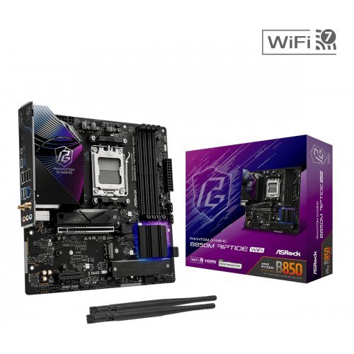 Дънна платка ASRock B850M RIPTIDE WIFI (снимка 5)