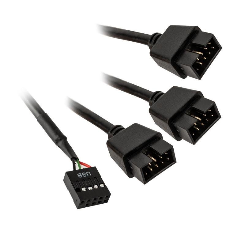 I/O модул Lian Li PW-U2HB USB Конвертор 1 USB към 3 USB