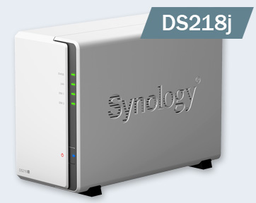 NAS устройства Synology DS218j