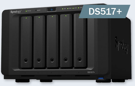 NAS устройства Synology DS517+